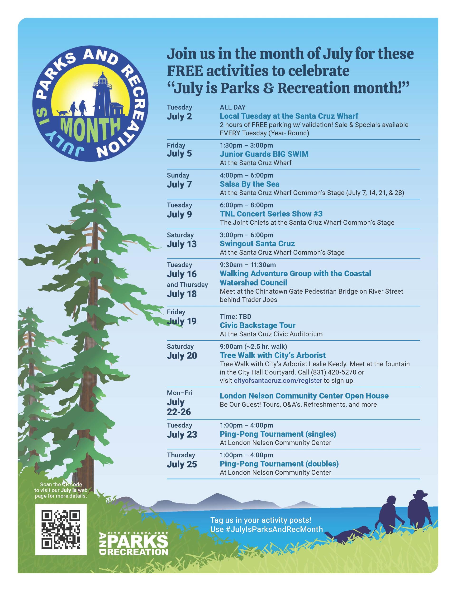 2024 July Parks & Rec Month