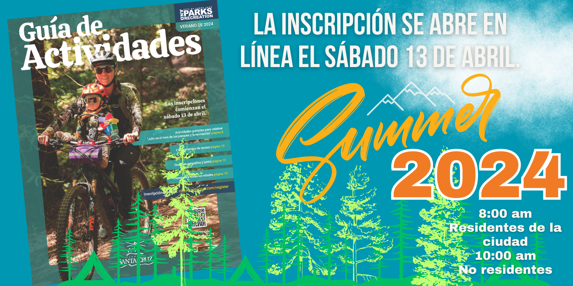 Summer 2024 Activity Guide Spanish