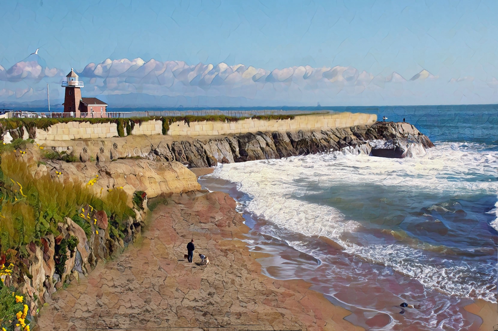 10_Natural Feature Restoration Lighthouse Watercolor