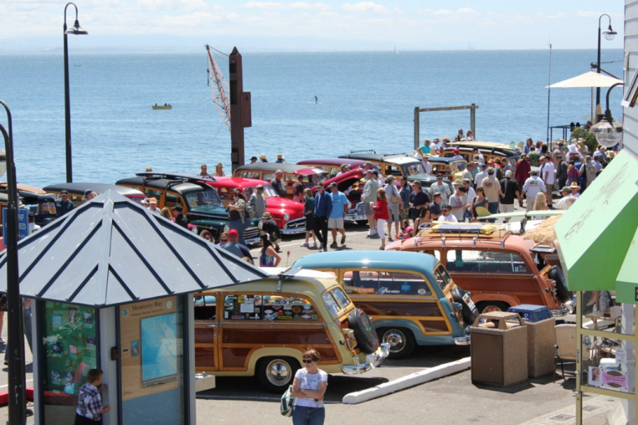 Woodies on the Wharf - Santa Cruz, CA