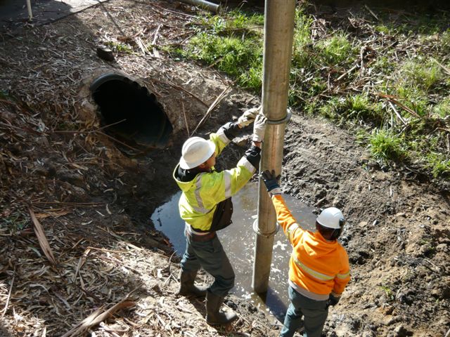 Storm sump Cleaning Meder Canyon